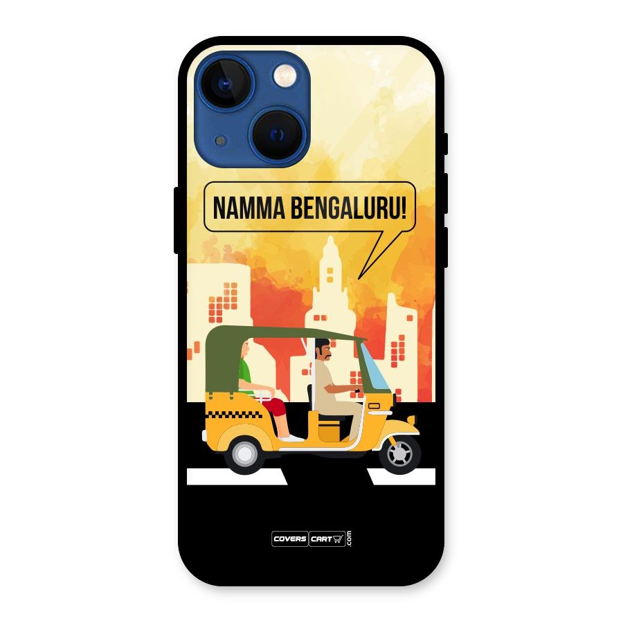 Namma Bengaluru Glass Back Case for iPhone 13 Mini