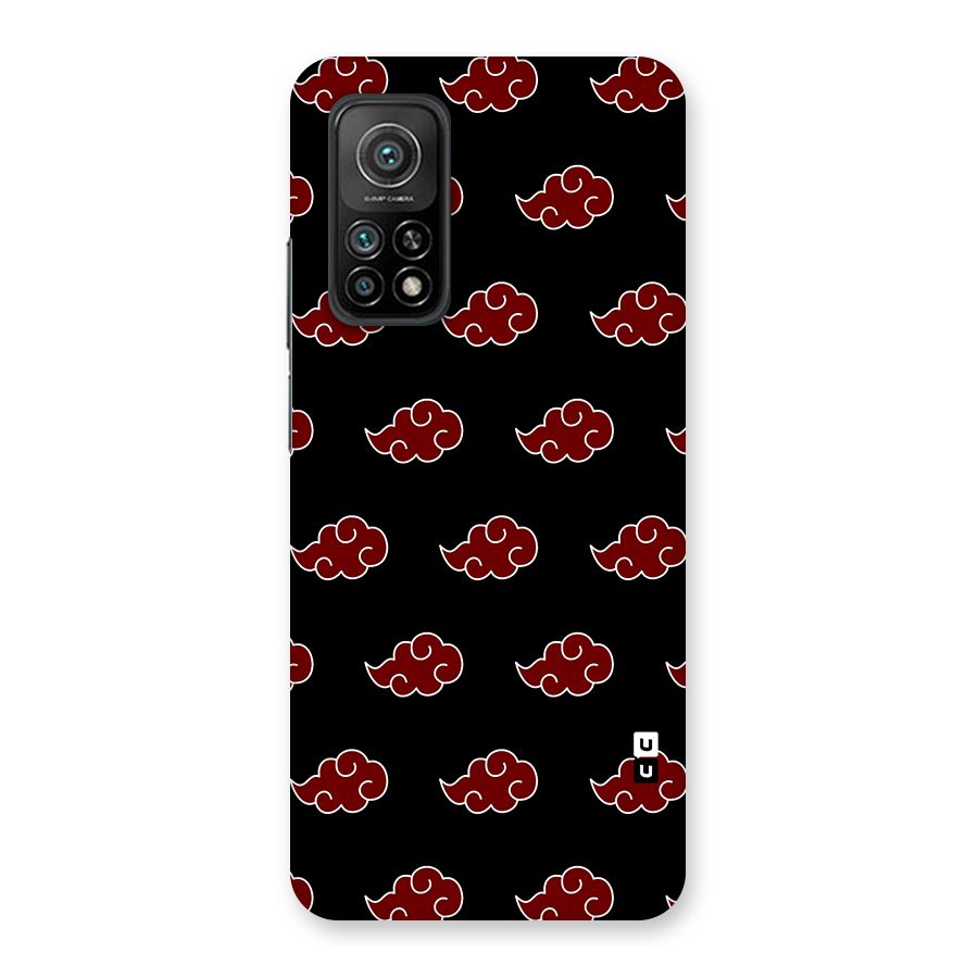 Naruto Akatsuki Pattern Back Case for Mi 10T Pro 5G