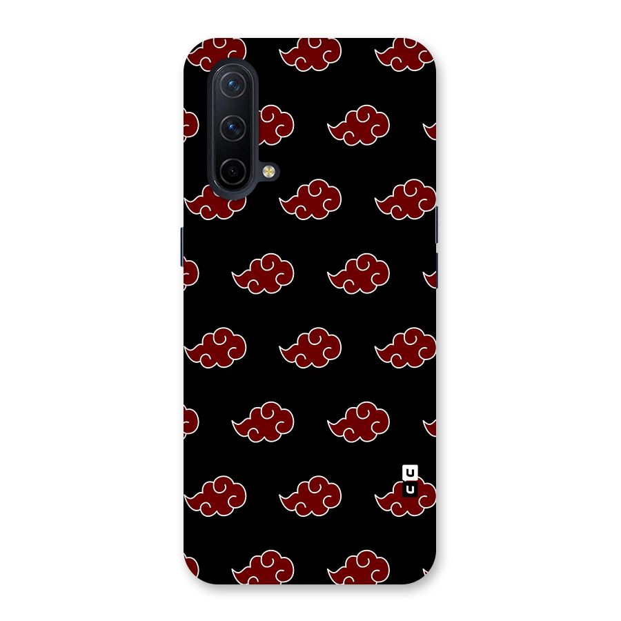 Naruto Akatsuki Pattern Back Case for OnePlus Nord CE 5G