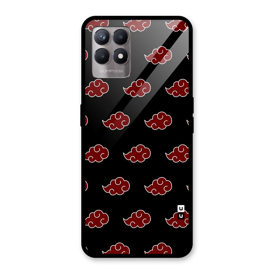 Naruto Akatsuki Pattern Glass Back Case for Realme Narzo 50