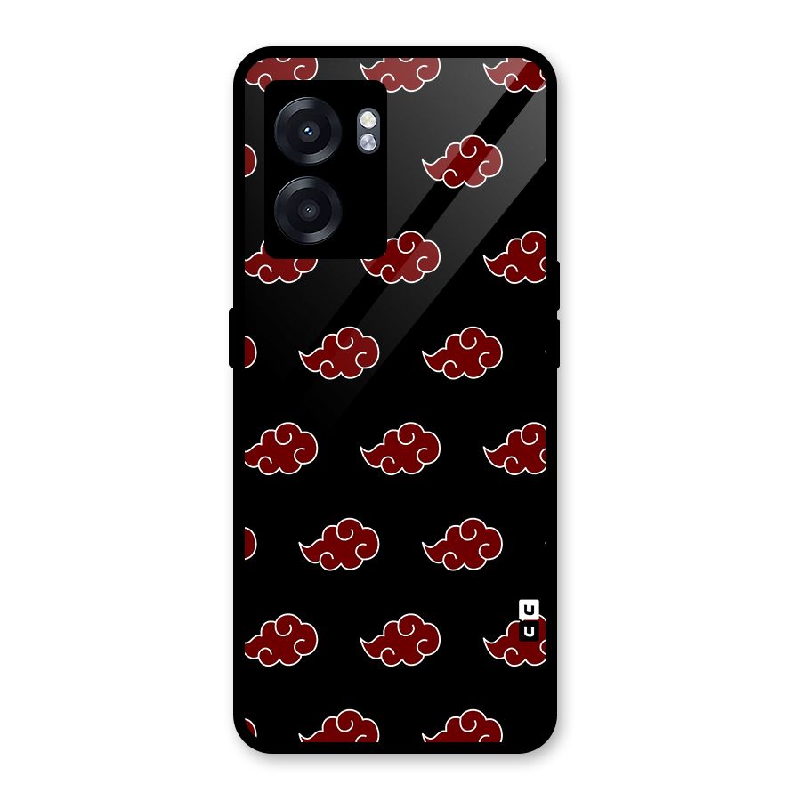 Naruto Akatsuki Pattern Glass Back Case for Realme Narzo 50 5G