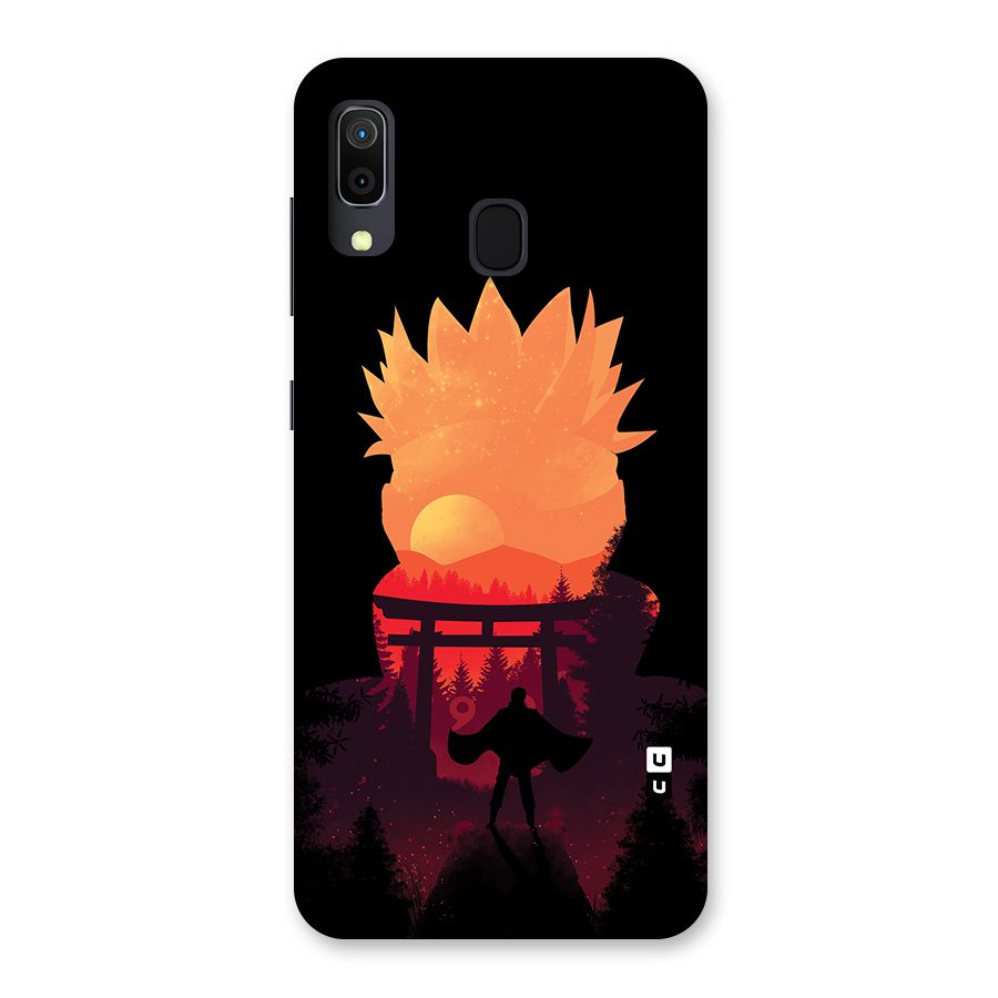 Naruto Anime Sunset Art Back Case for Galaxy M10s