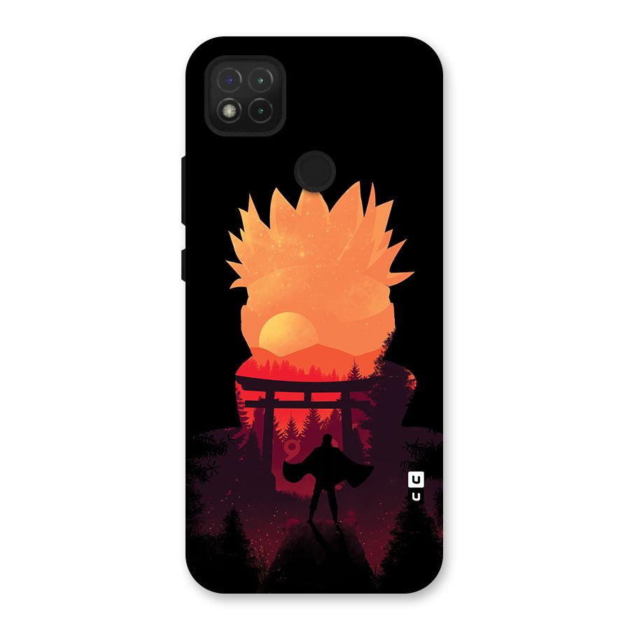 Naruto Anime Sunset Art Back Case for Redmi 9