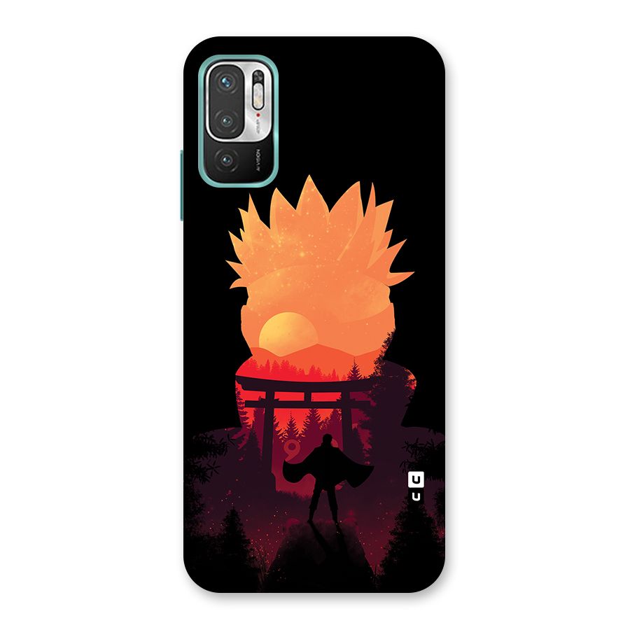 Naruto Anime Sunset Art Back Case for Redmi Note 10T 5G
