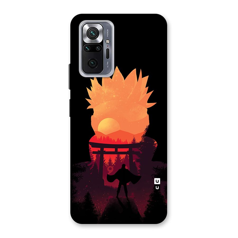 Naruto Anime Sunset Art Back Case for Redmi Note 10 Pro