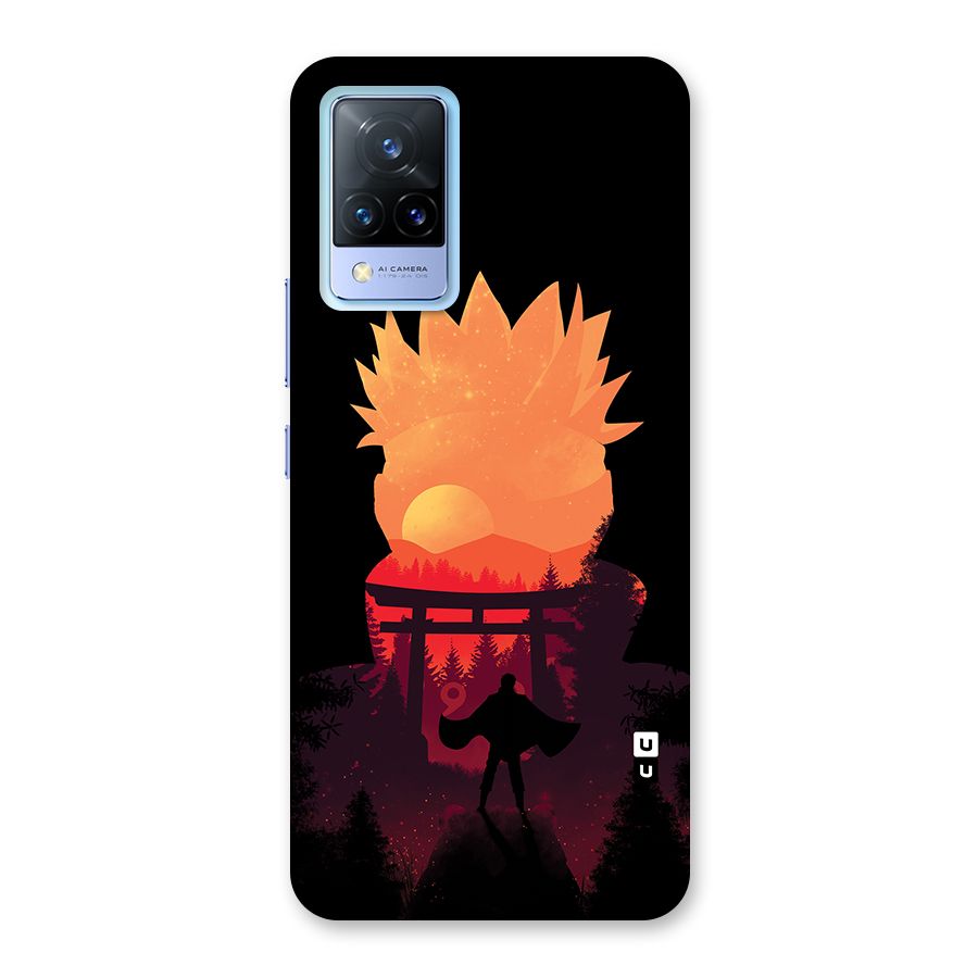 Naruto Anime Sunset Art Back Case for Vivo V21 5G