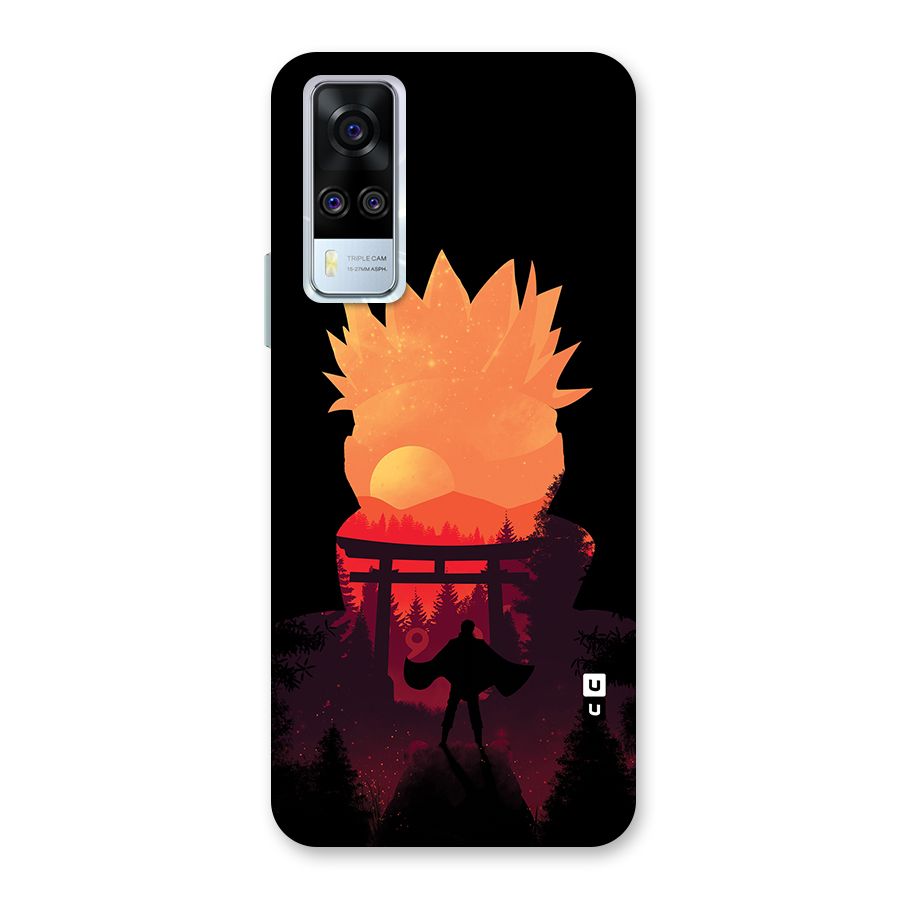 Naruto Anime Sunset Art Back Case for Vivo Y31