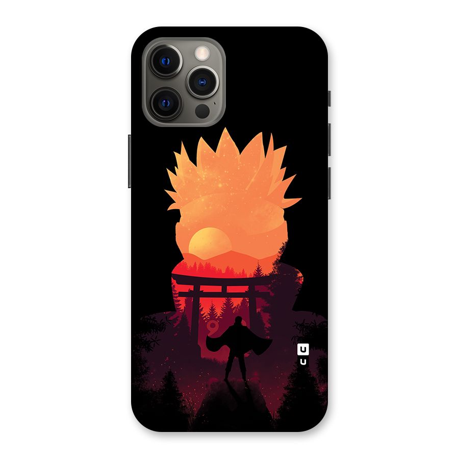 Naruto Anime Sunset Art Back Case for iPhone 12 Pro Max