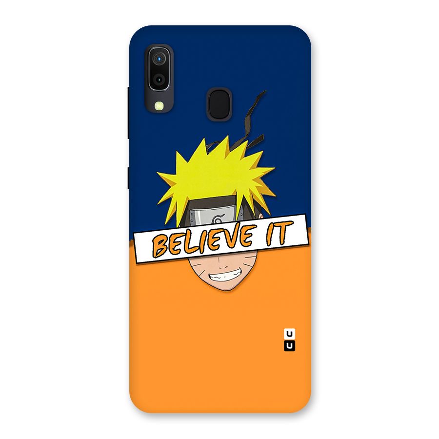 Naruto Believe It Back Case for Galaxy M10s