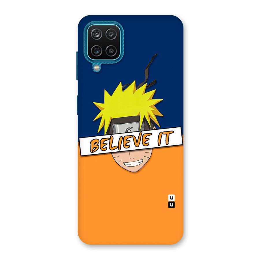 Naruto Believe It Back Case for Galaxy M12