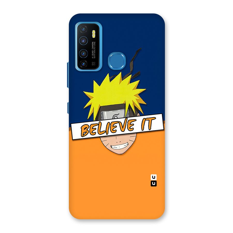 Naruto Believe It Back Case for Infinix Hot 9