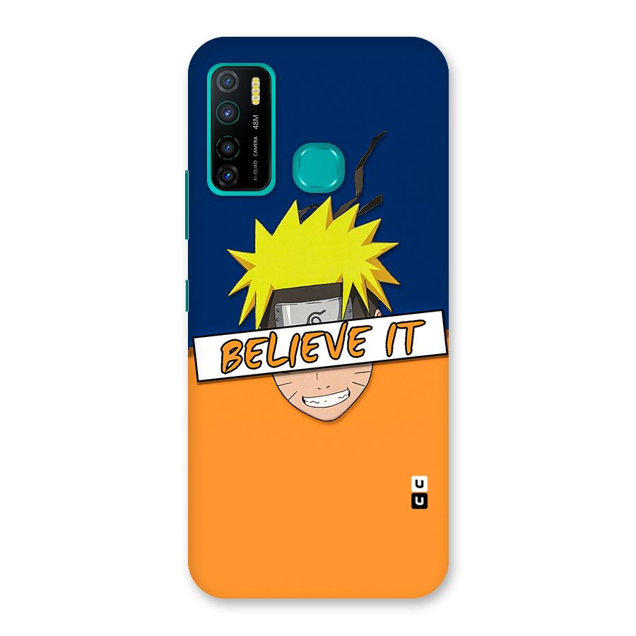 Naruto Believe It Back Case for Infinix Hot 9 Pro