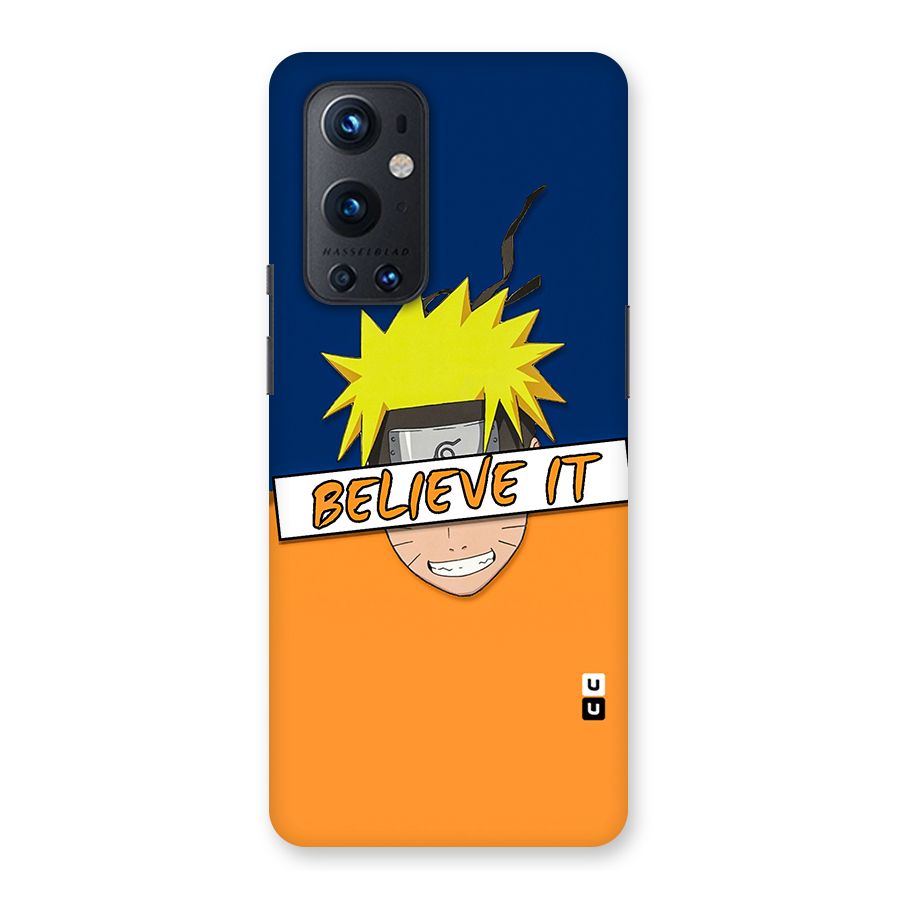 Naruto Believe It Back Case for OnePlus 9 Pro