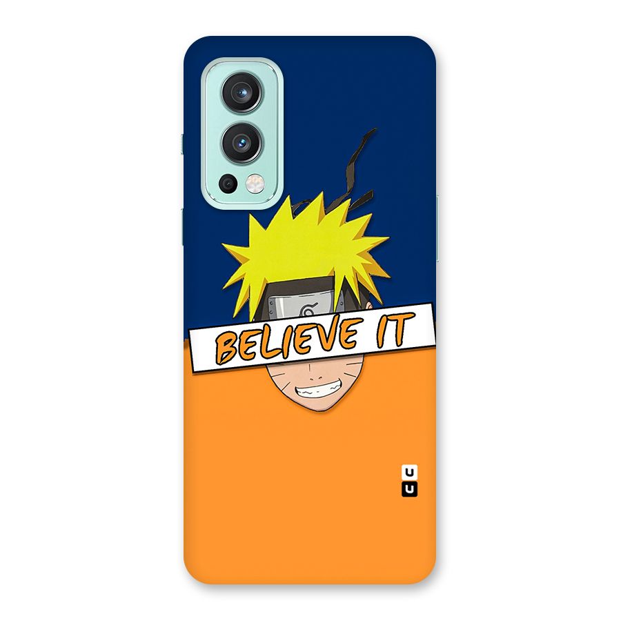 Naruto Believe It Back Case for OnePlus Nord 2 5G