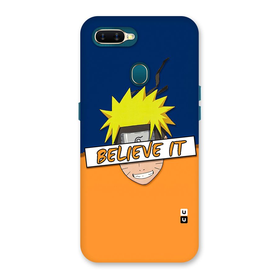 Naruto Believe It Back Case for Oppo A11k