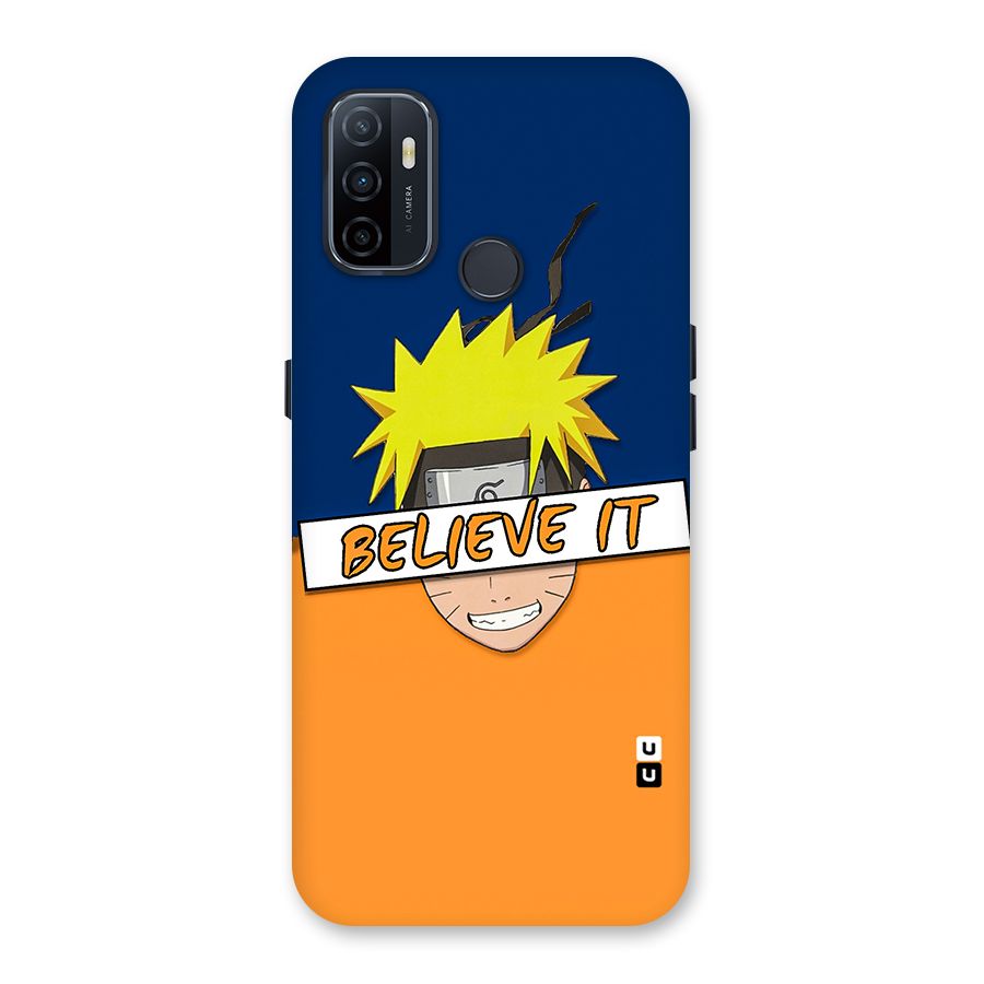 Naruto Believe It Back Case for Oppo A32