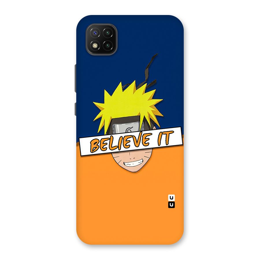 Naruto Believe It Back Case for Poco C3