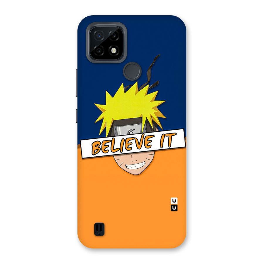 Naruto Believe It Back Case for Realme C21