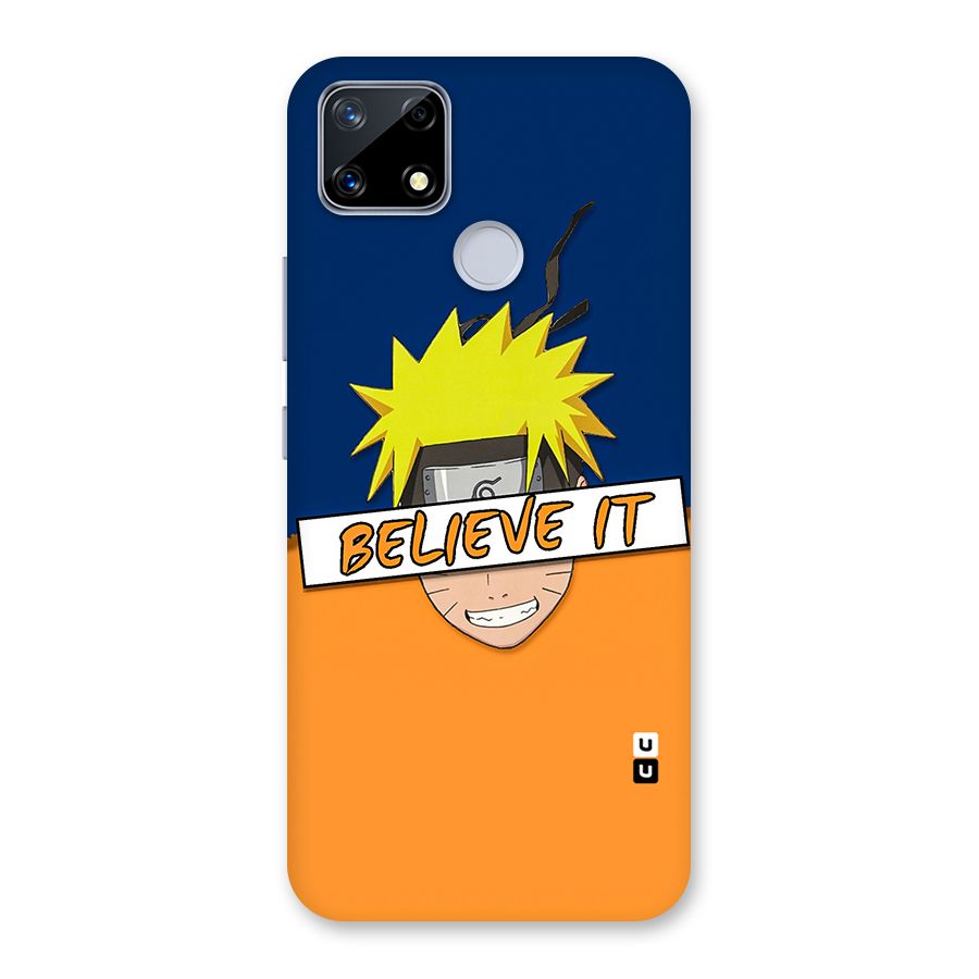Naruto Believe It Back Case for Realme Narzo 20