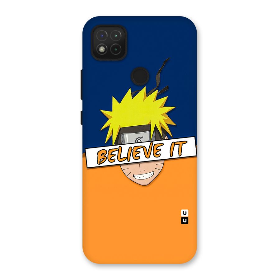 Naruto Believe It Back Case for Redmi 9