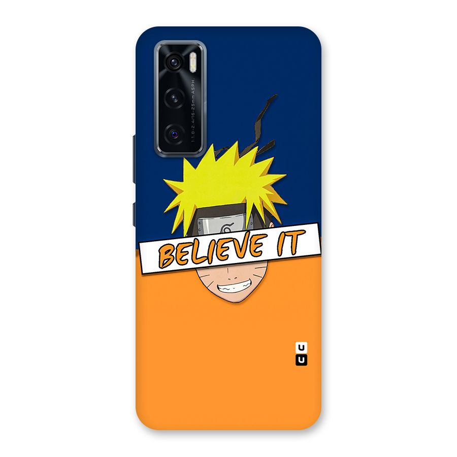 Naruto Believe It Back Case for Vivo V20 SE