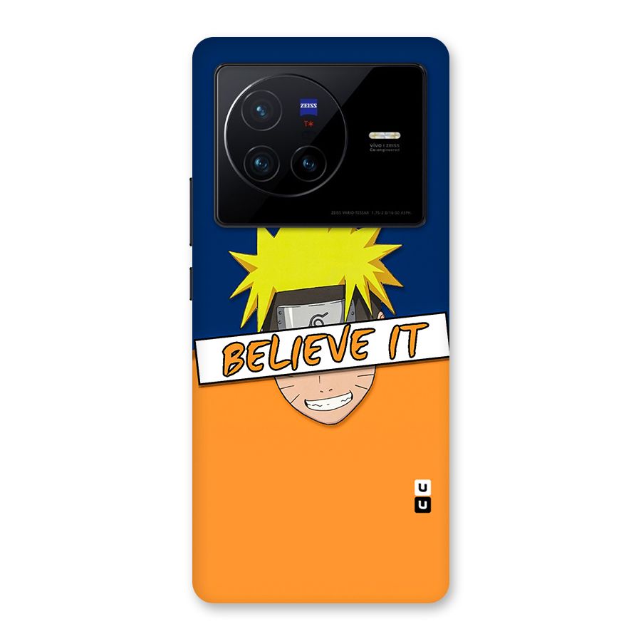 Naruto Believe It Back Case for Vivo X80