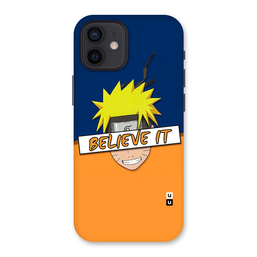 Naruto Believe It Back Case for iPhone 12