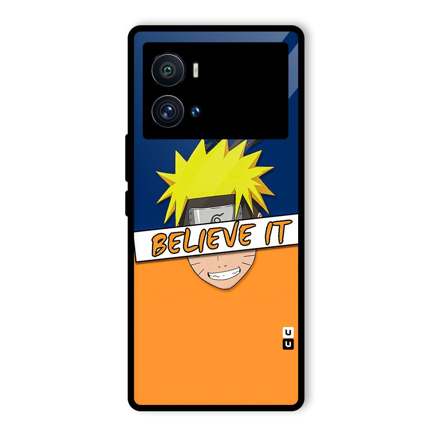 Naruto Believe It Glass Back Case for Vivo iQOO 9 Pro