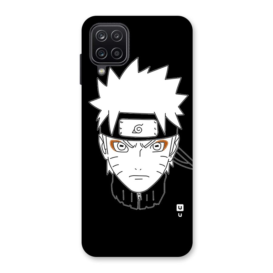 Naruto Black and White Art Back Case for Galaxy A12