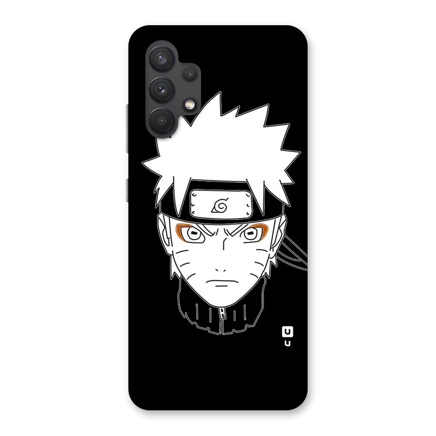 Naruto Black and White Art Back Case for Galaxy A32