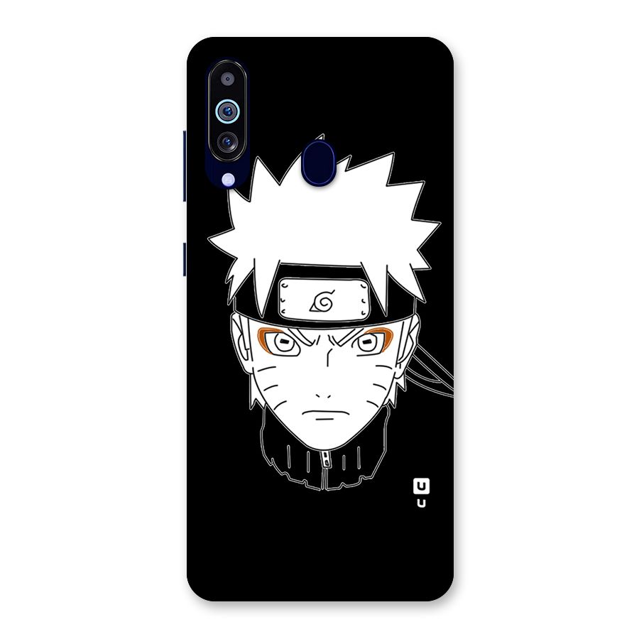 Naruto Black and White Art Back Case for Galaxy A60