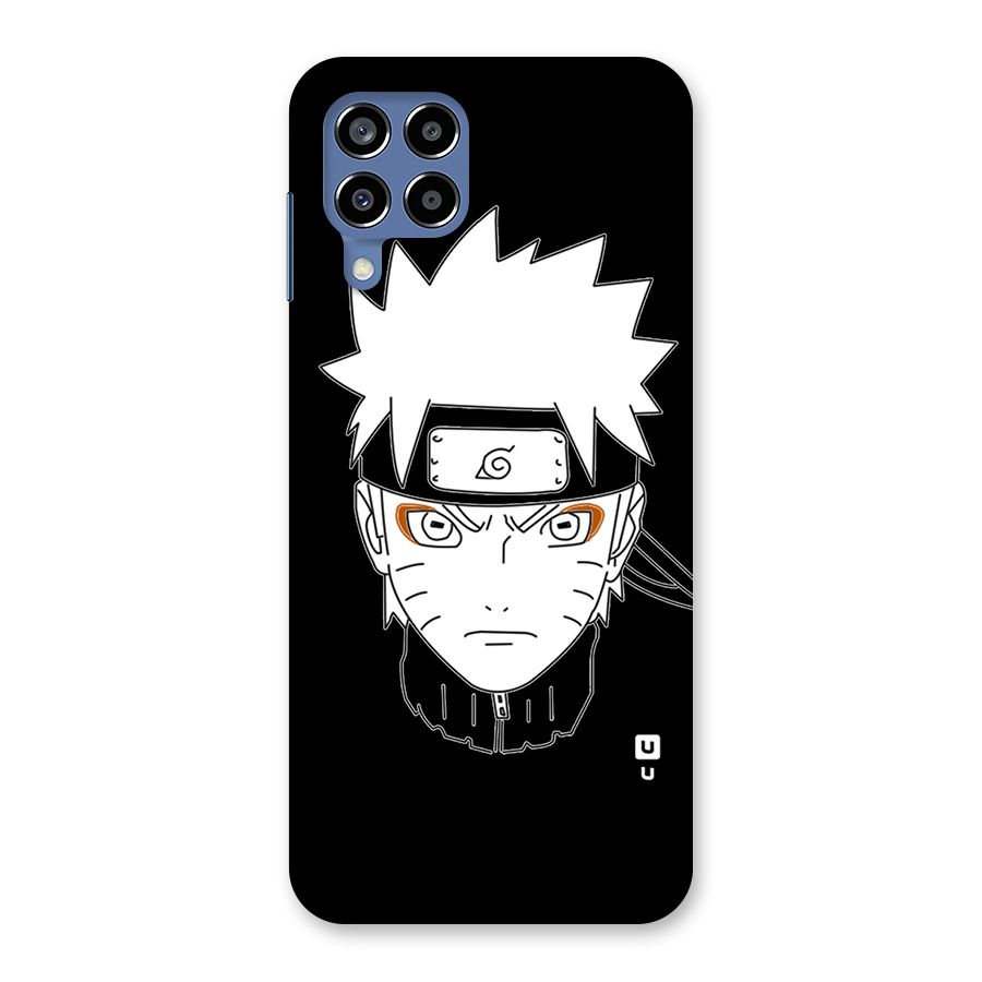 Naruto Black and White Art Back Case for Galaxy M53 5G