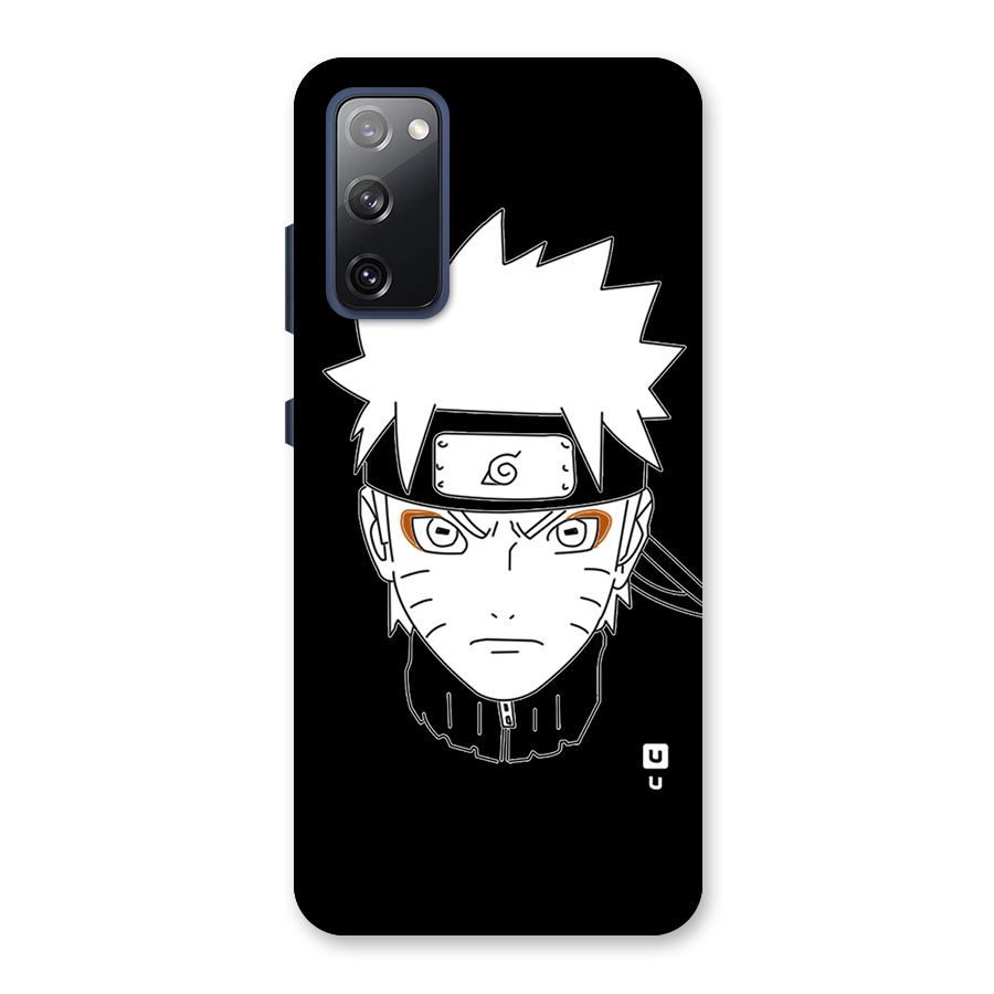 Naruto Black and White Art Back Case for Galaxy S20 FE
