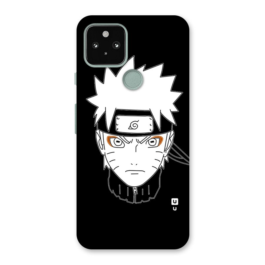 Naruto Black and White Art Back Case for Google Pixel 5