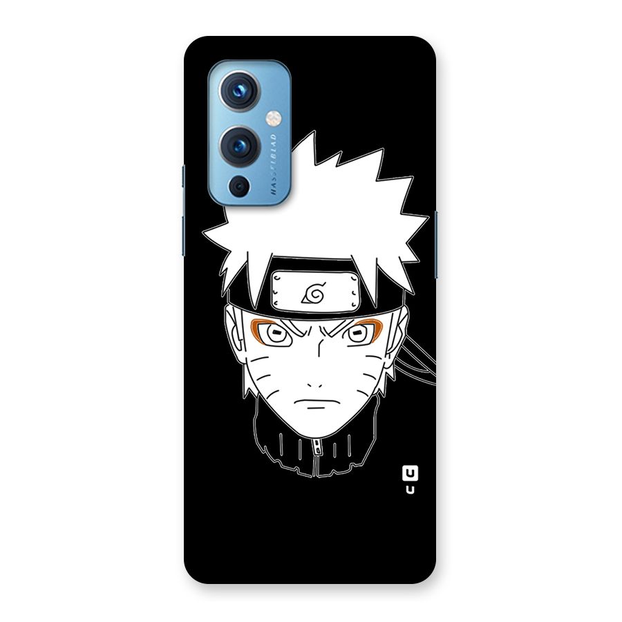 Naruto Black and White Art Back Case for OnePlus 9