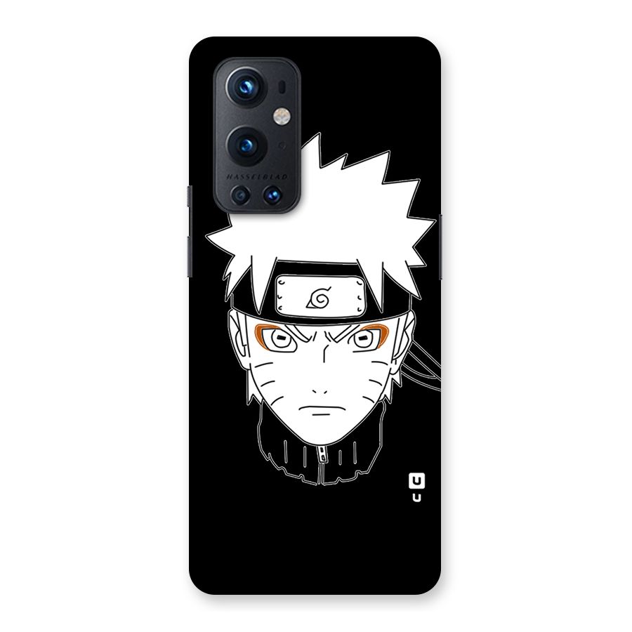 Naruto Black and White Art Back Case for OnePlus 9 Pro