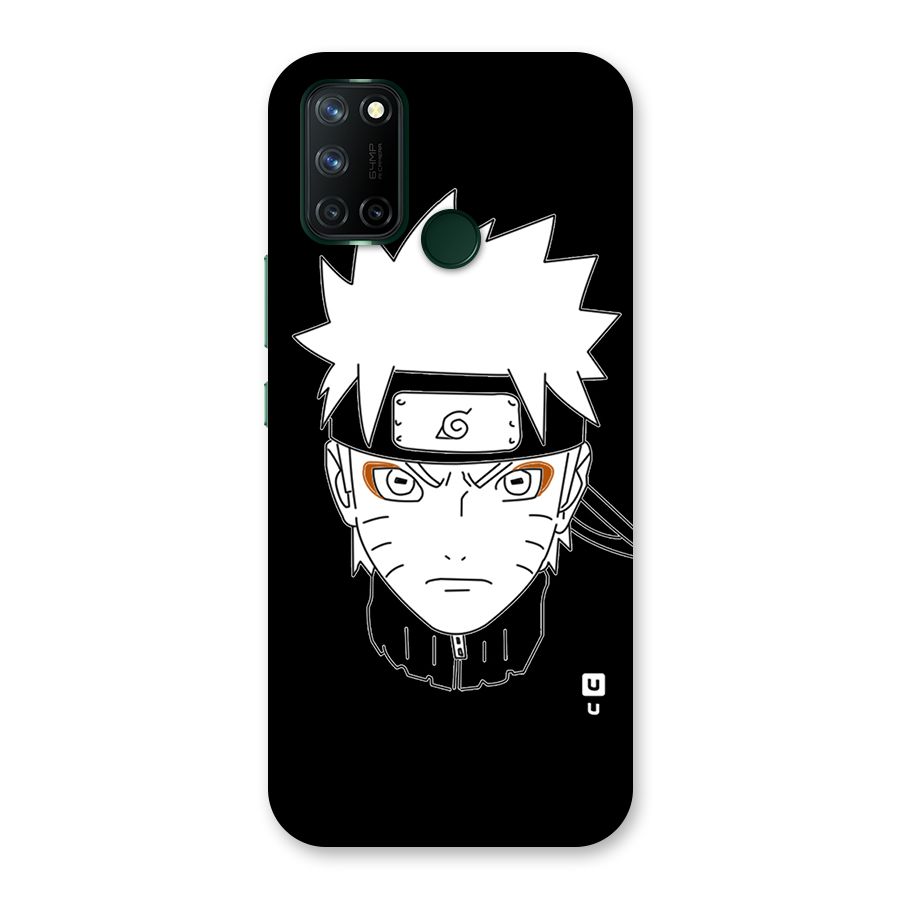 Naruto Black and White Art Back Case for Realme 7i