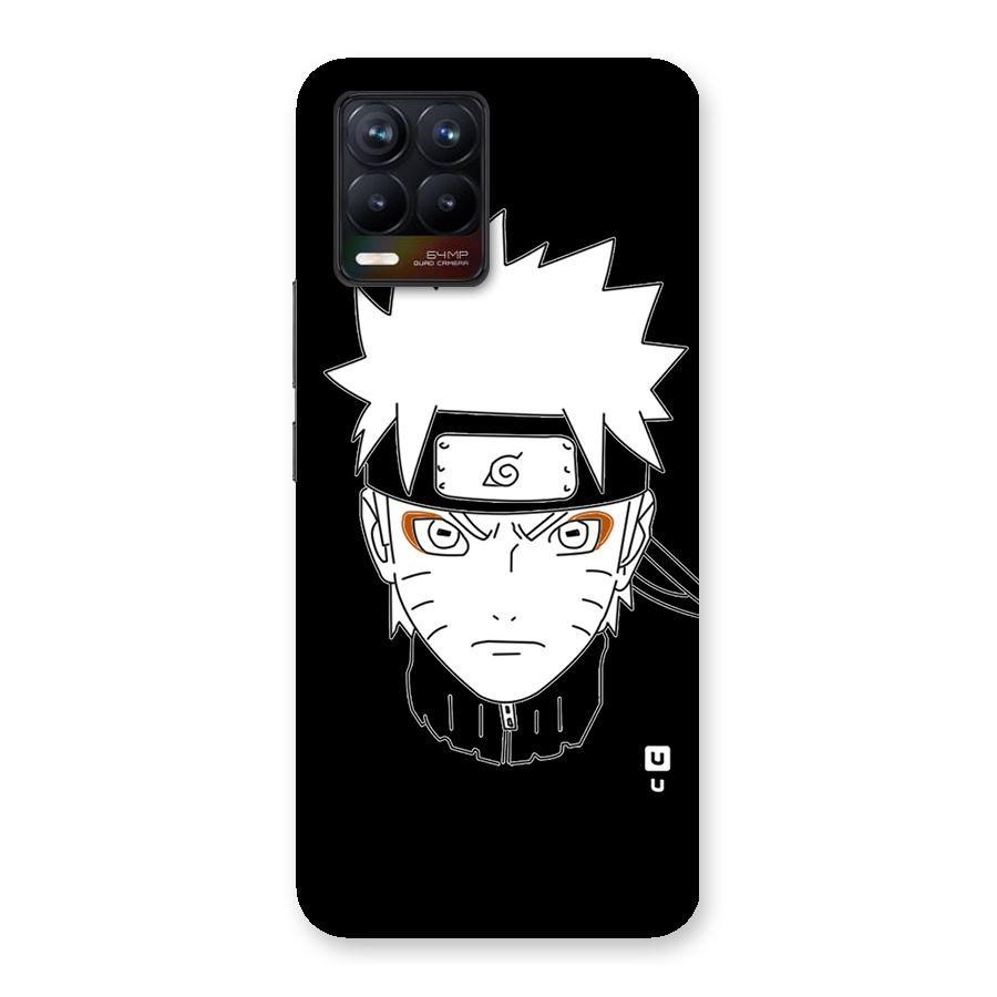 Naruto Black and White Art Back Case for Realme 8