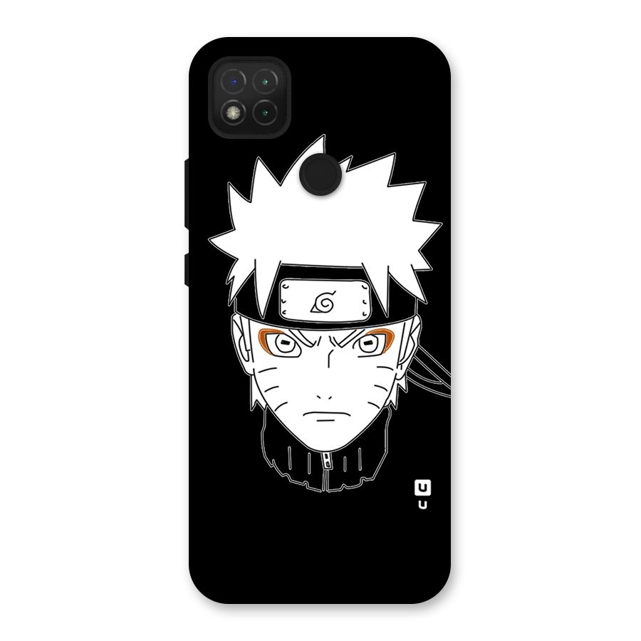 Naruto Black and White Art Back Case for Redmi 9C