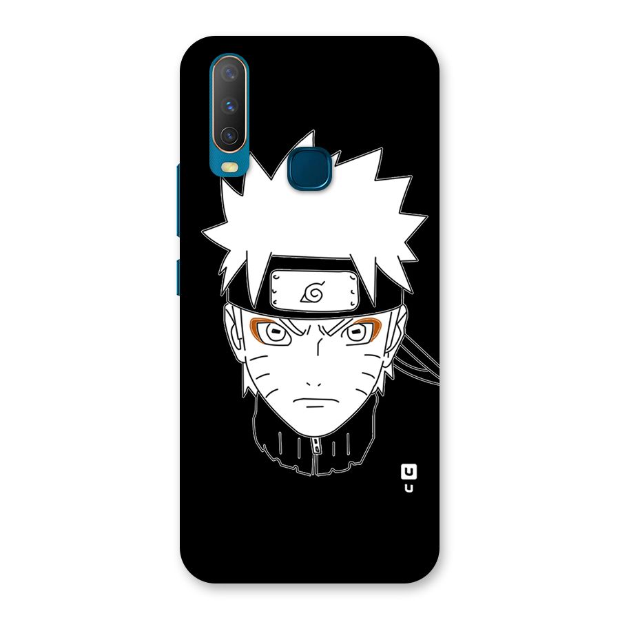 Naruto Black and White Art Back Case for Vivo Y11