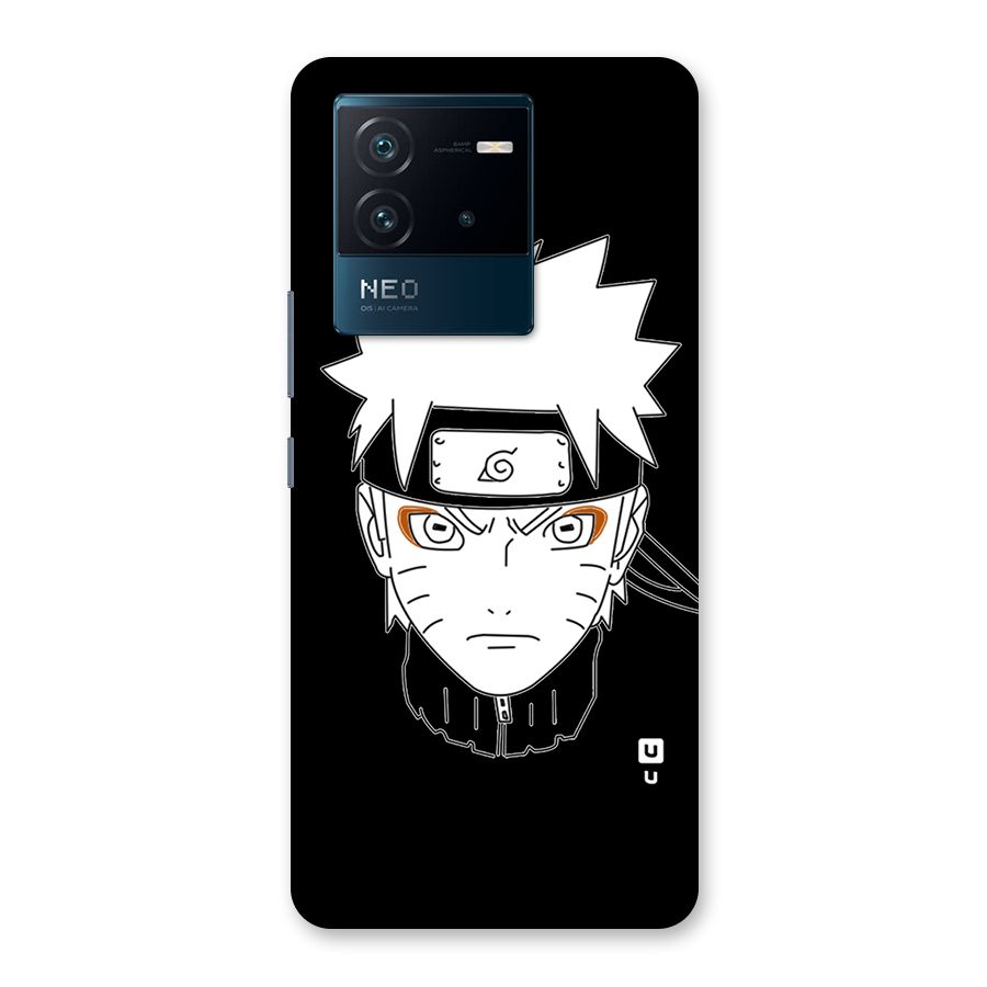Naruto Black and White Art Back Case for Vivo iQOO Neo 6 5G