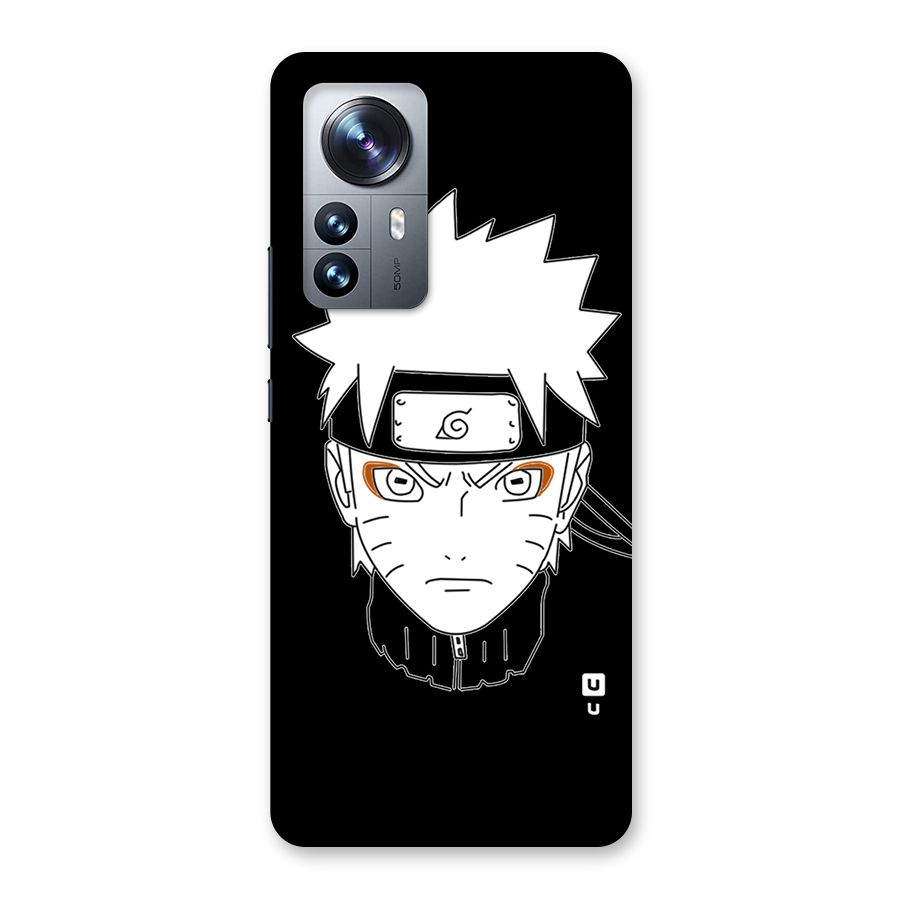 Naruto Black and White Art Back Case for Xiaomi 12 Pro