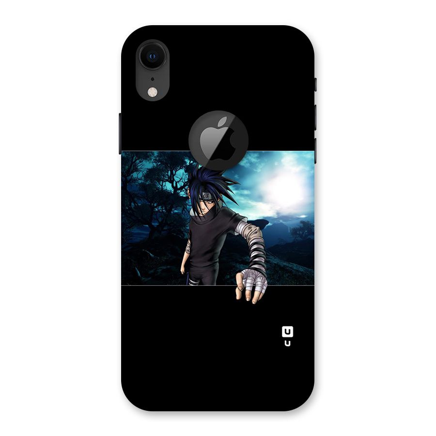 Naruto Cool Anime Night Back Case for iPhone XR Logo Cut