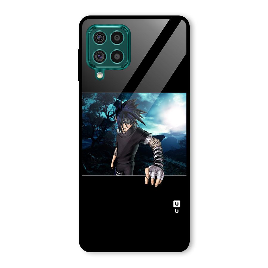 Naruto Cool Anime Night Glass Back Case for Galaxy F62