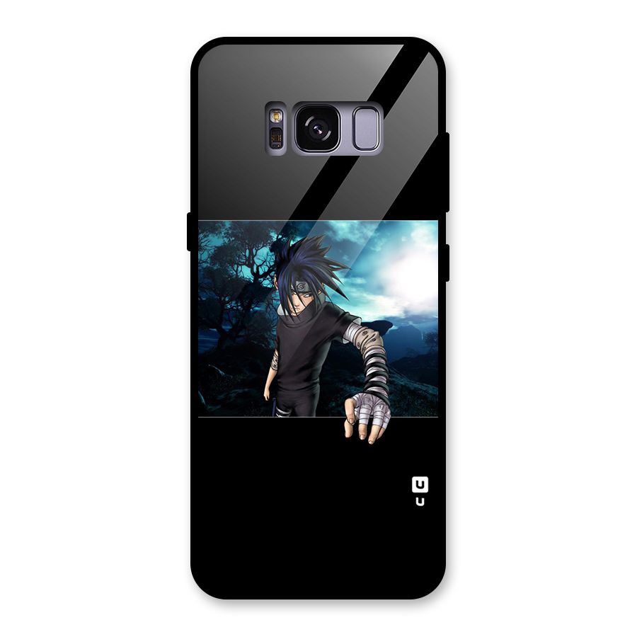 Naruto Cool Anime Night Glass Back Case for Galaxy S8