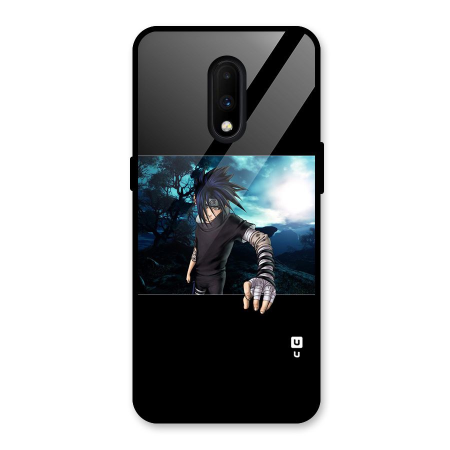 Naruto Cool Anime Night Glass Back Case for OnePlus 7