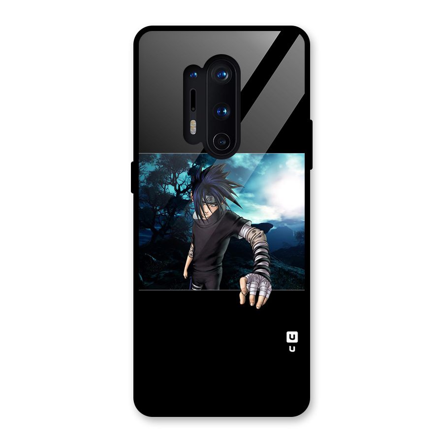 Naruto Cool Anime Night Glass Back Case for OnePlus 8 Pro