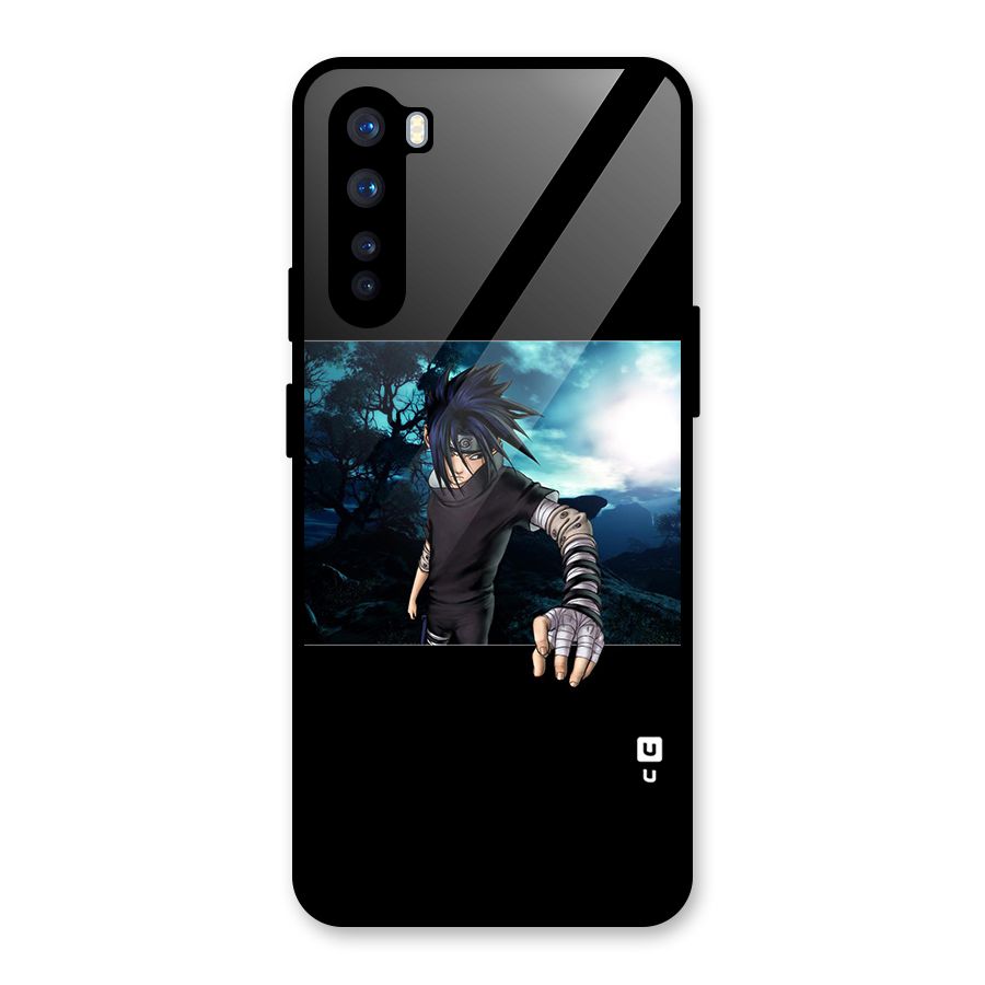 Naruto Cool Anime Night Glass Back Case for OnePlus Nord
