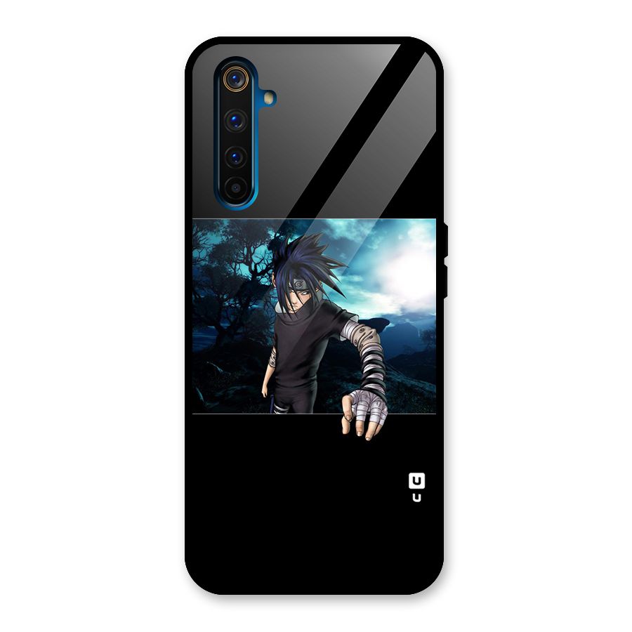 Naruto Cool Anime Night Glass Back Case for Realme 6 Pro