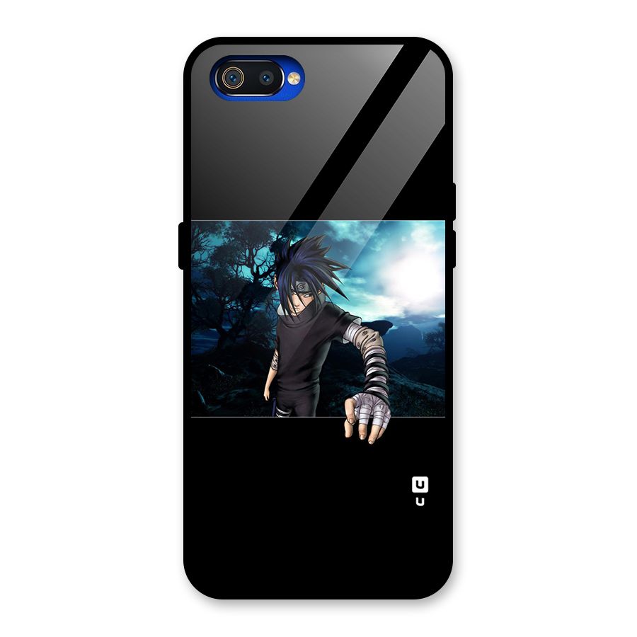 Naruto Cool Anime Night Glass Back Case for Realme C2